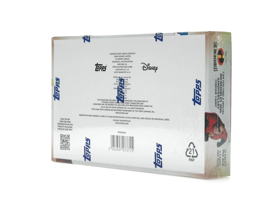 2024 Topps Disney Chrome Hobby Box