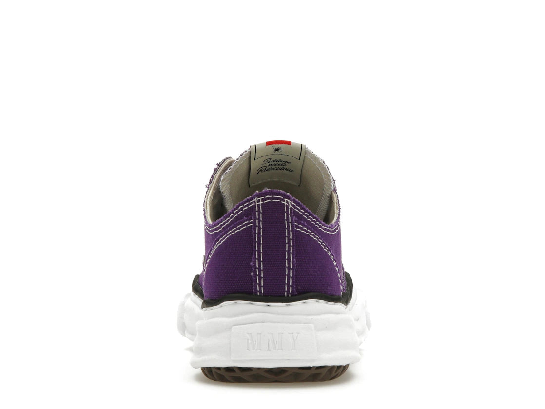 Maison Mihara Yasuhiro Peterson OG Sole Canvas Low Purple