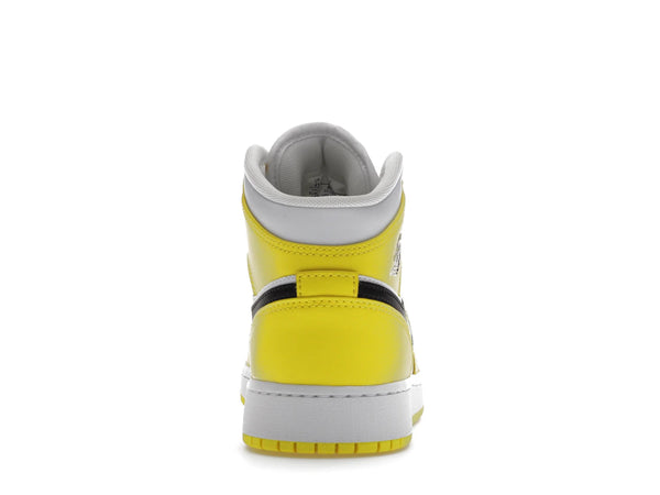 Jordan 1 Mid Dynamic Yellow Floral (GS)