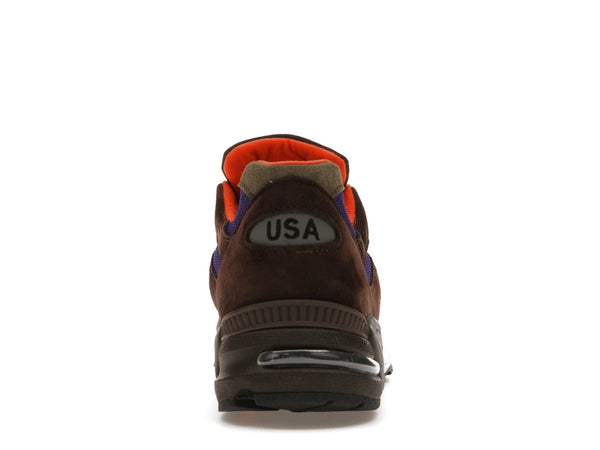 New Balance 990v2 MiUSA Brown Purple