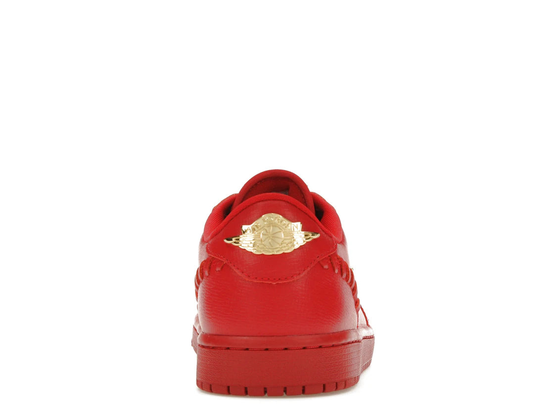 Jordan 1 Low Method of Make Gym Red Metallic Gold (Women's)