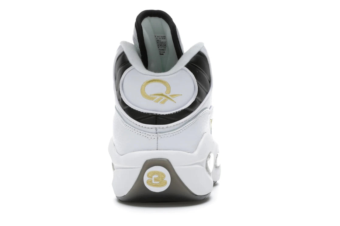Reebok Question Mid Black Toe