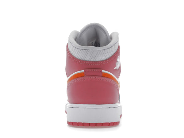 Jordan 1 Mid Pinksicle Safety Orange (GS)