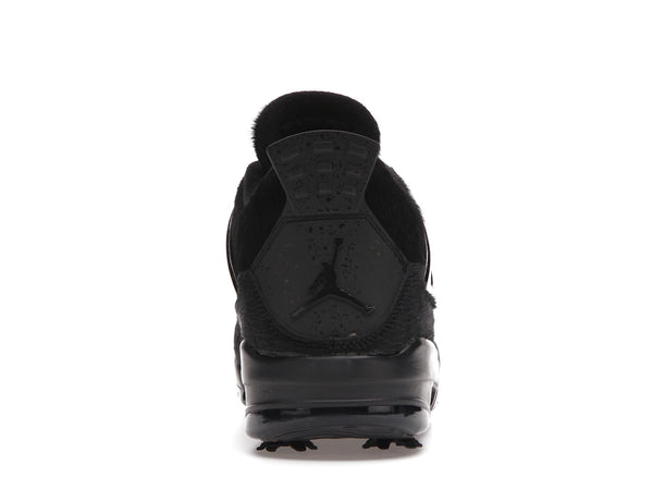 Jordan 4 Retro Golf Black Cat Pony Hair