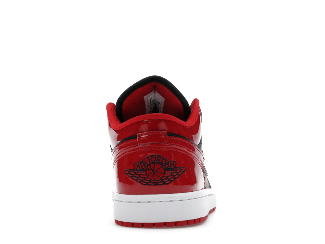 Jordan 1 Low SE Patent Varsity Red Black