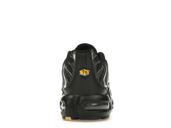 Nike Air Max Plus Black University Red Metallic Silver