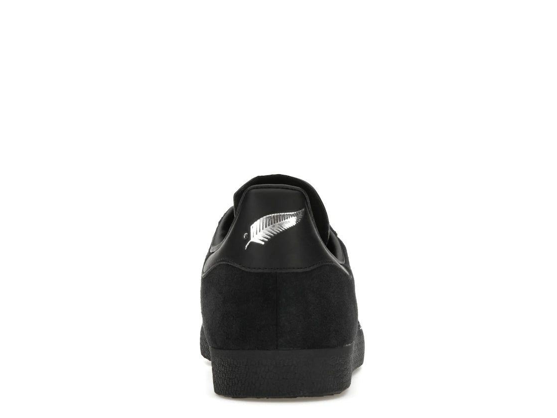 adidas Gazelle All Black Silver Metallic