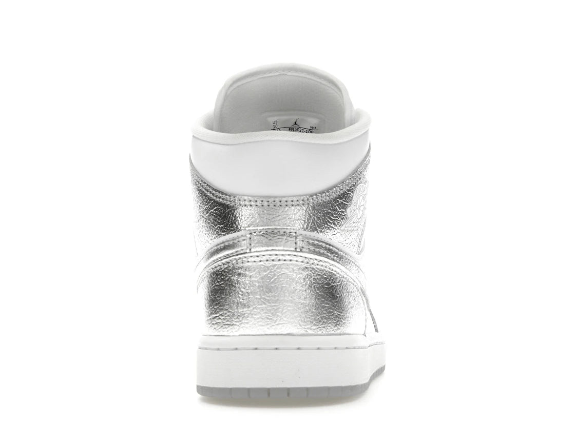 Jordan 1 Mid SE Metallic Silver (Women's)