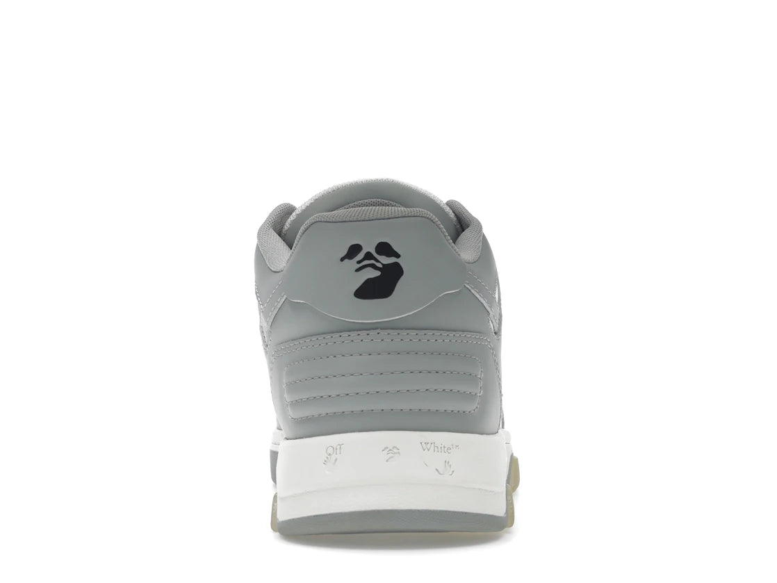 OFF-WHITE Out Of Office "OOO" Low Tops Grey White