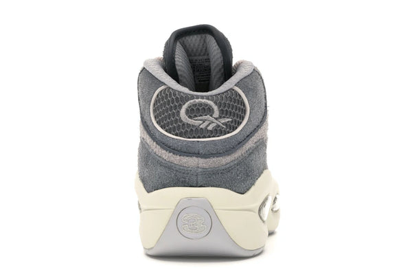 Reebok Question Mid Grey Suede