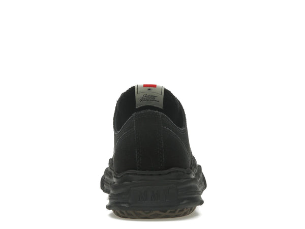 Maison Mihara Yasuhiro Hank OG Sole Canvas Low Schwarz