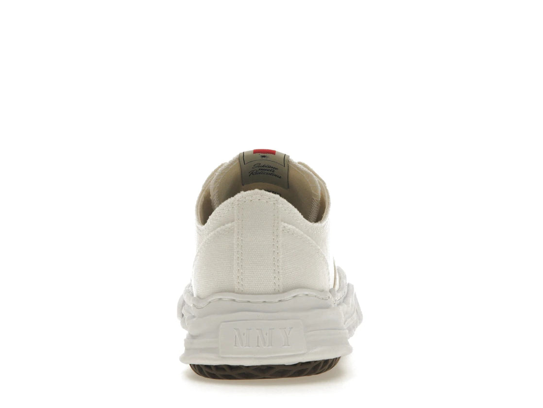 Maison Mihara Yasuhiro Hank OG Sole Canvas Low Weiß