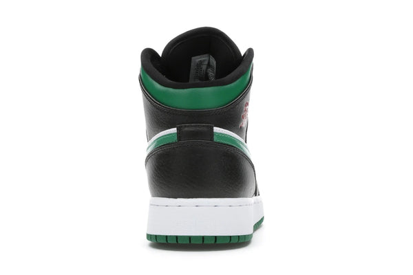 Jordan 1 Mid Green Toe (GS)