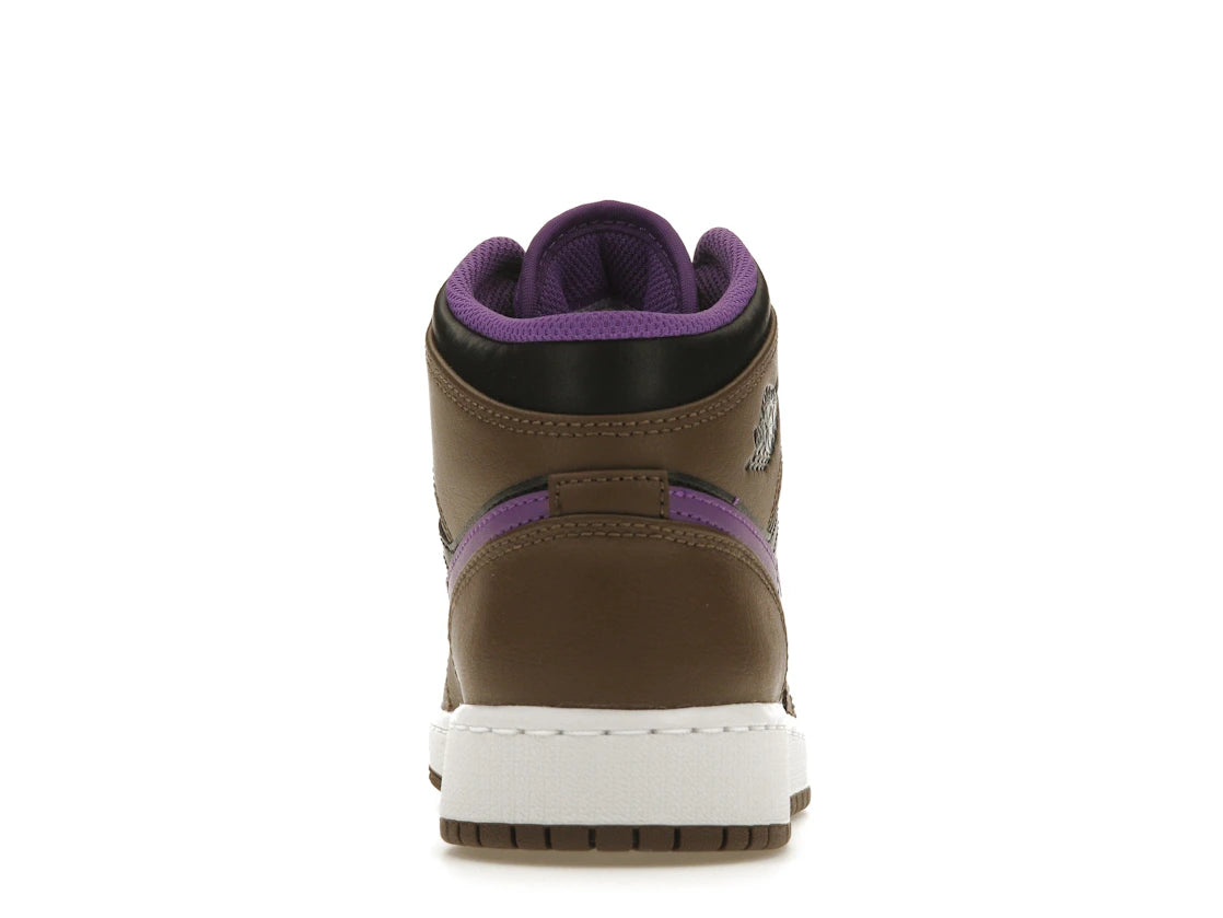 Jordan 1 Mid Purple Mocha (GS)