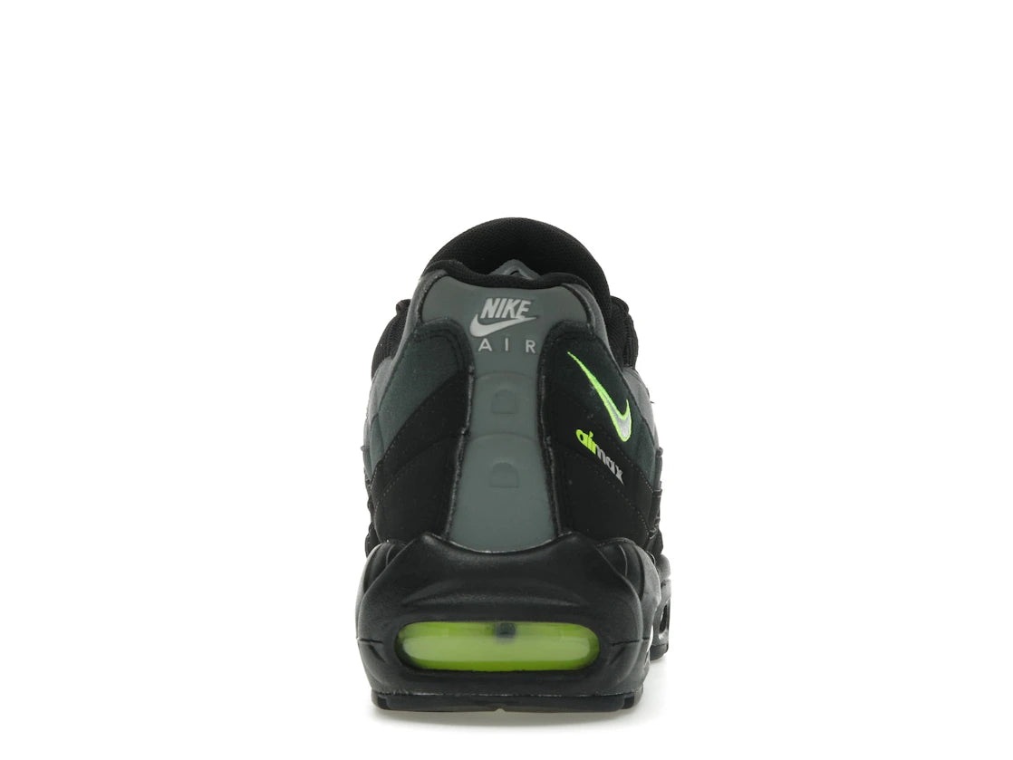 Nike Air Max 95 Retro Logo Black Grey Volt