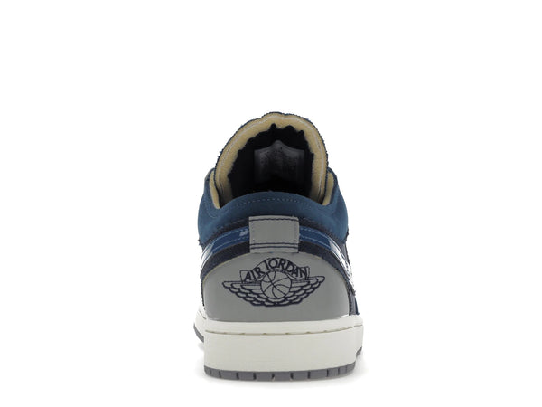 Jordan 1 Low SE Craft Obsidian French Blue Ashen Slate White