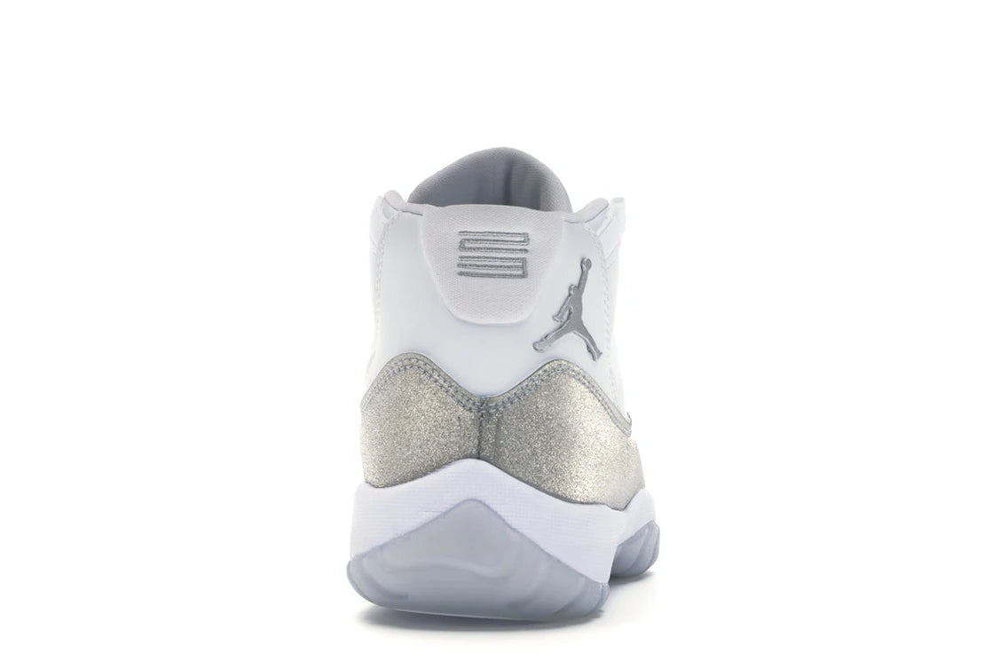 Jordan 11 Retro Weiß Metallic Silber (Damen)