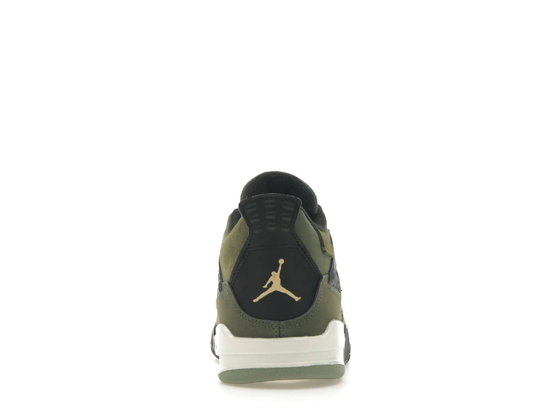Jordan 4 Retro SE Craft Medium Olive (PS)