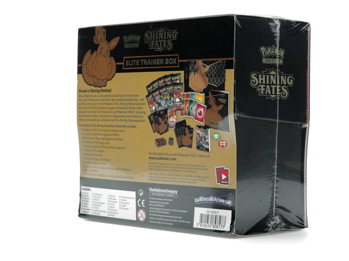 Pokémon TCG Sword & Shield Shining Fates Elite Trainer Box