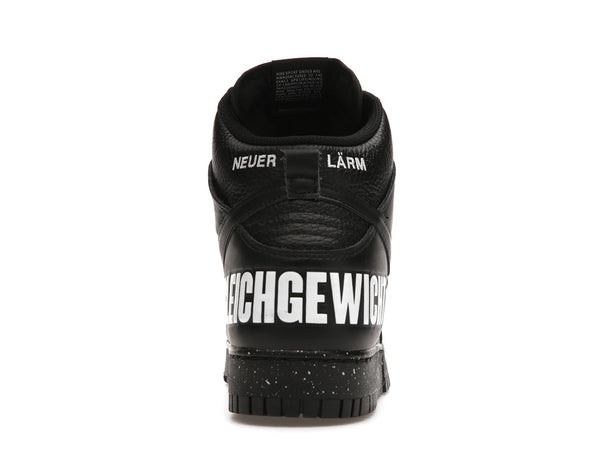 Nike Dunk High Undercover Chaos Schwarz