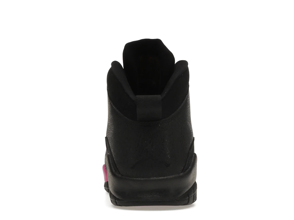 Jordan 10 Retro Black Fuchsia Black (GS)