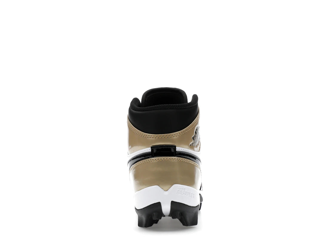 Jordan 1 Mid Cleat Patent Gold Toe (GS)