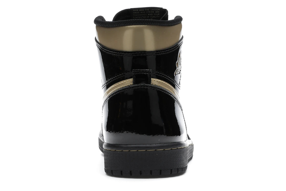 Jordan 1 Retro High Schwarz Metallic Gold (2020)