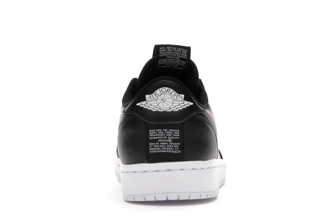 Jordan 1 Retro Low Slip Schwarz Weiß (Damen)