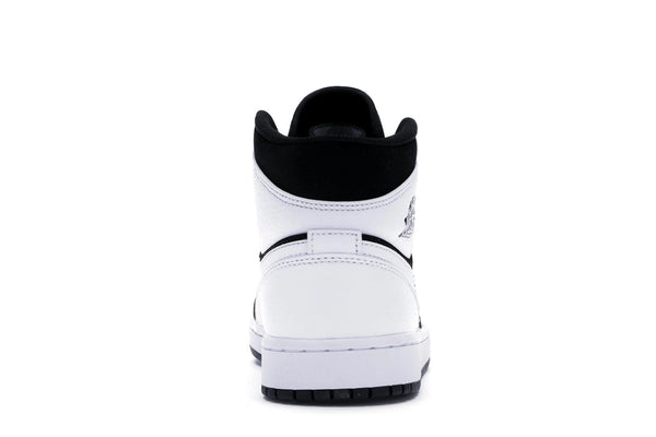 Jordan 1 Mid White Black