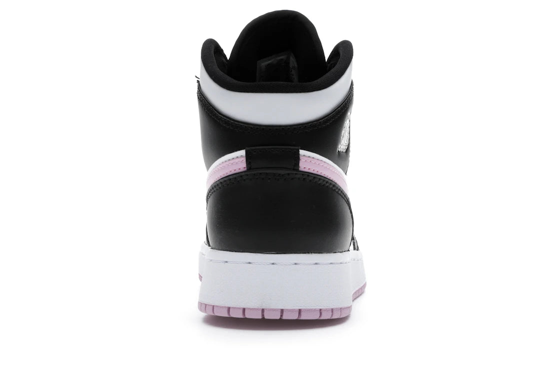 Jordan 1 Mid White Black Light Arctic Pink (GS)