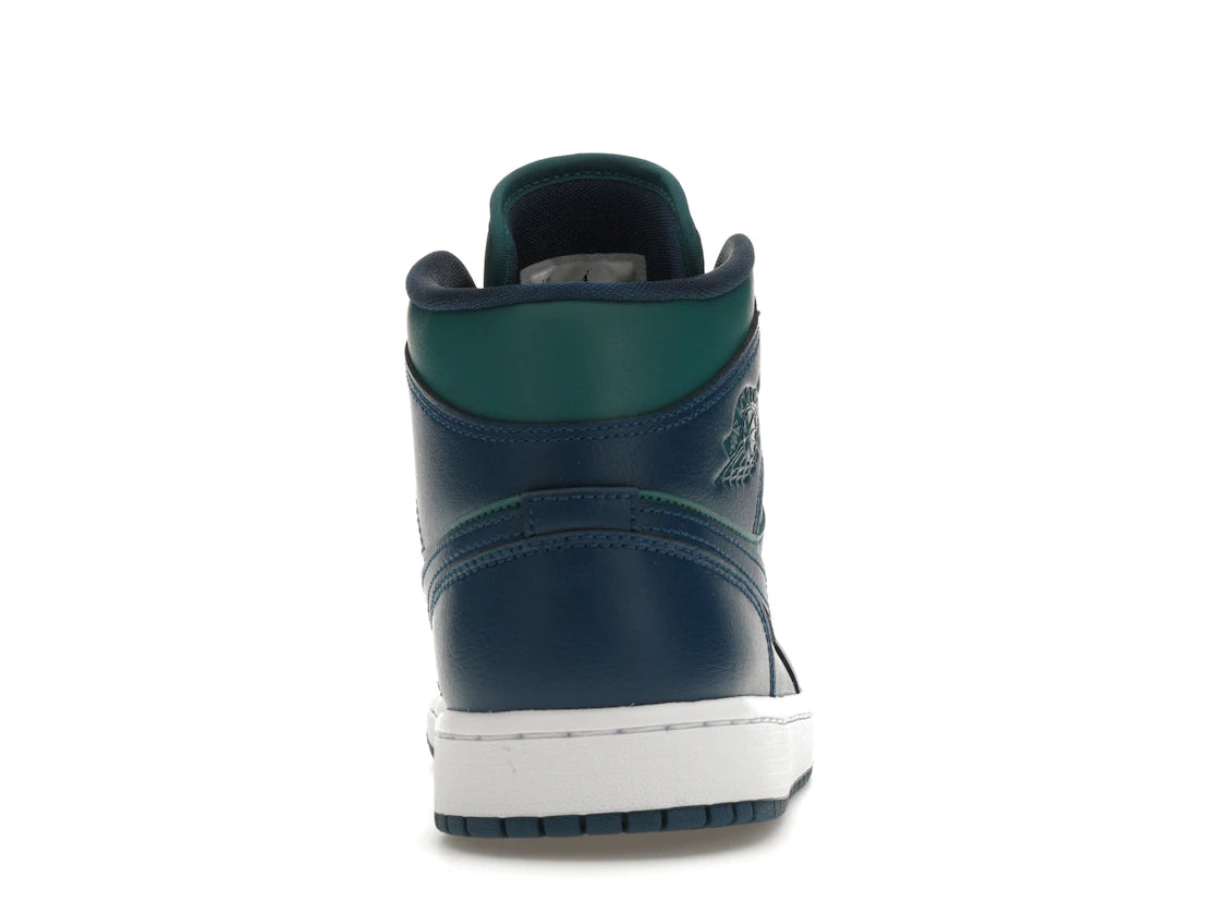 Jordan 1 Mid Teal French Blue (Women's)