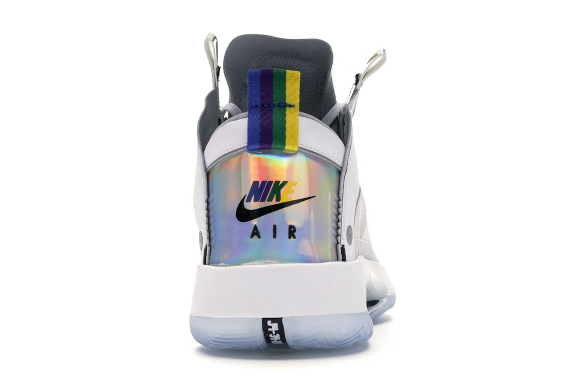 Jordan XXXIV White Metallic Silver