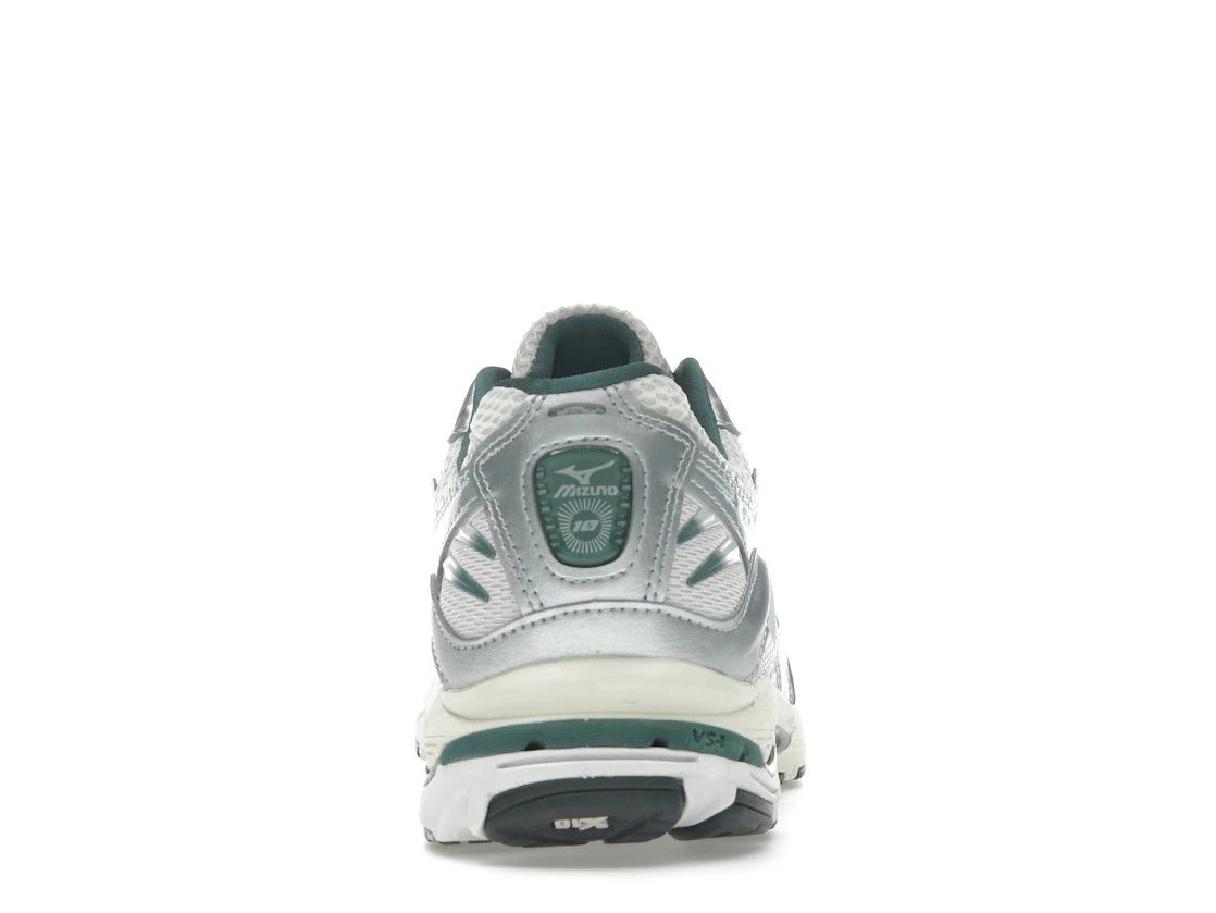 Mizuno Wave Rider 10 White Slate Bistro Green
