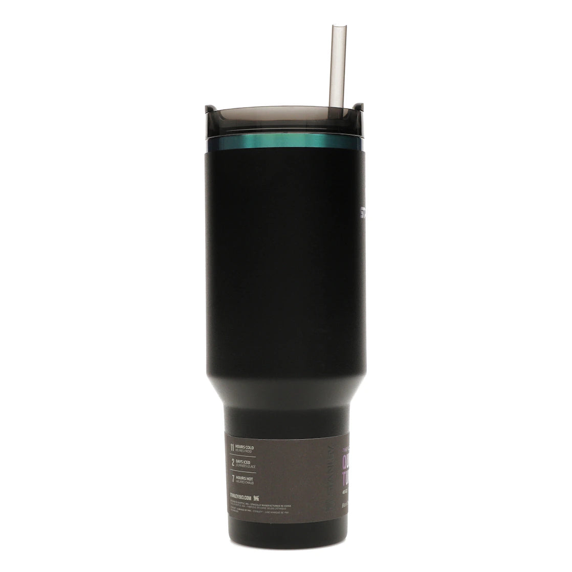 Stanley The Black Chroma Collection Flowstate Quencher 40oz Tumbler Black Chroma