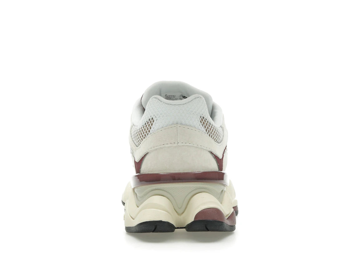 New Balance 9060 Leinen Burgunderrot