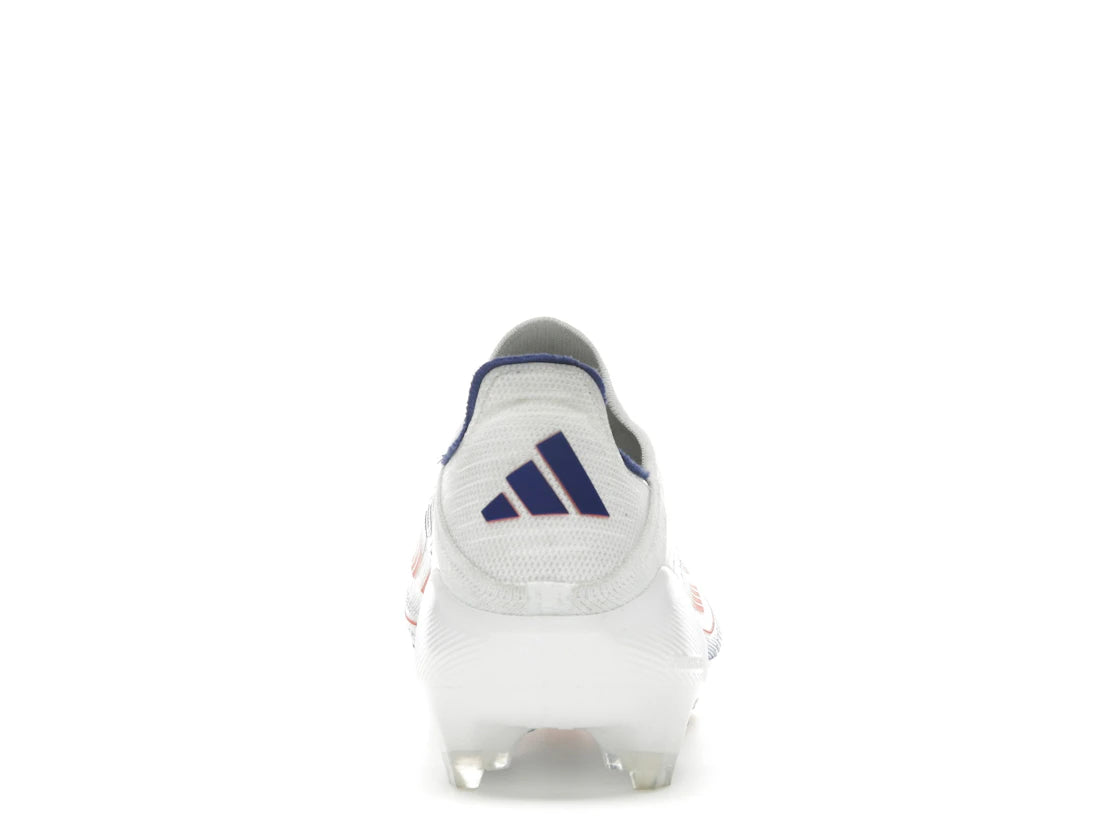 adidas F50 Elite Laceless FG Cloud White Solar Red Lucid Blue