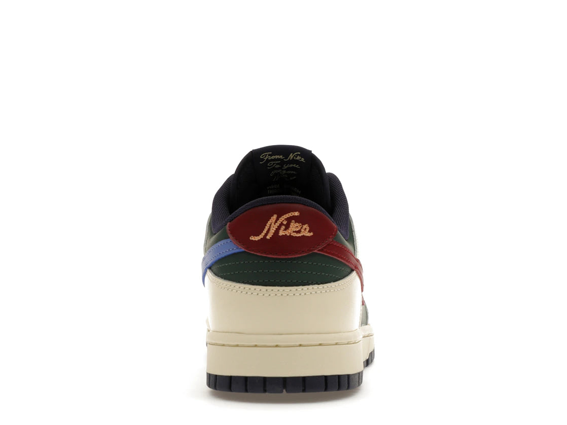 Nike Dunk Low Retro From Nike To You Fir Green