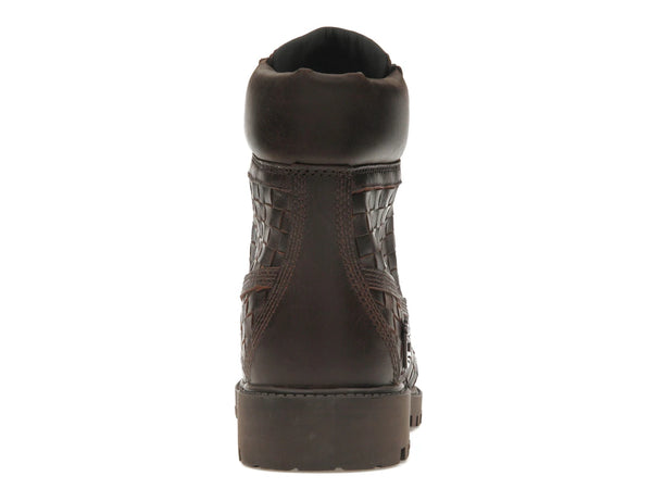 Timberland 6" Premium Boot, gewebt, dunkelbraun