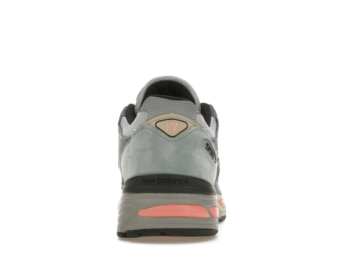 New Balance 991 MiUK Silver Blue Turbulence