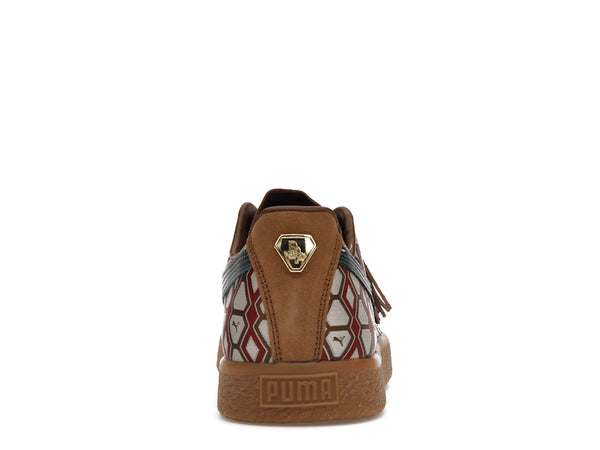 Puma Clyde Tassle Dapper Dan Frair Brown