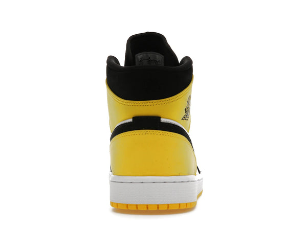 Jordan 1 Mid Yellow Toe Black