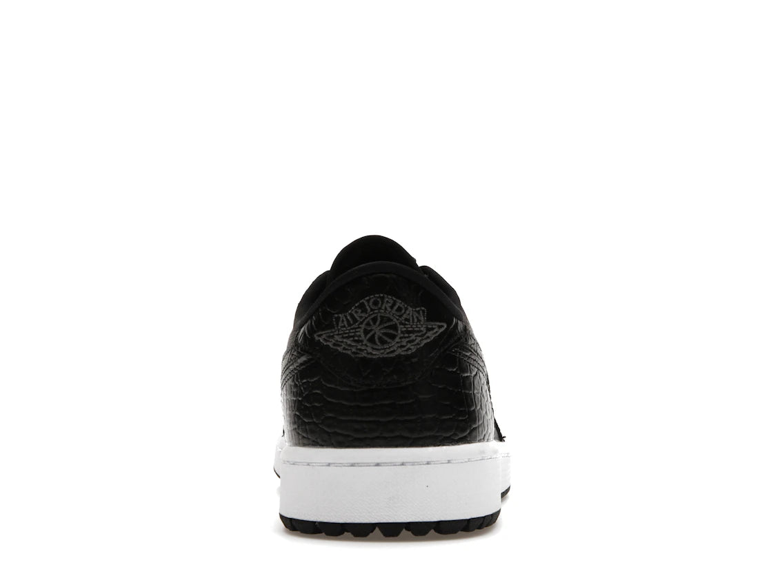Jordan 1 Retro Low Golf Black Croc