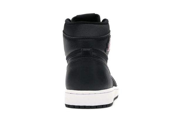 Jordan 1 Retro High Black Satin Gym Red