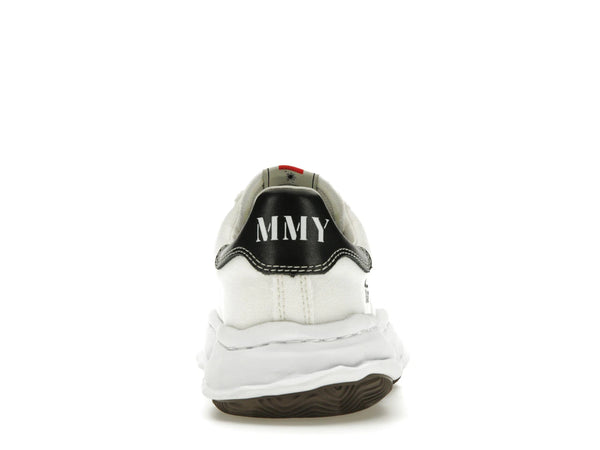 Maison Mihara Yasuhiro Blakey OG Sole Canvas Low Weiß Schwarz
