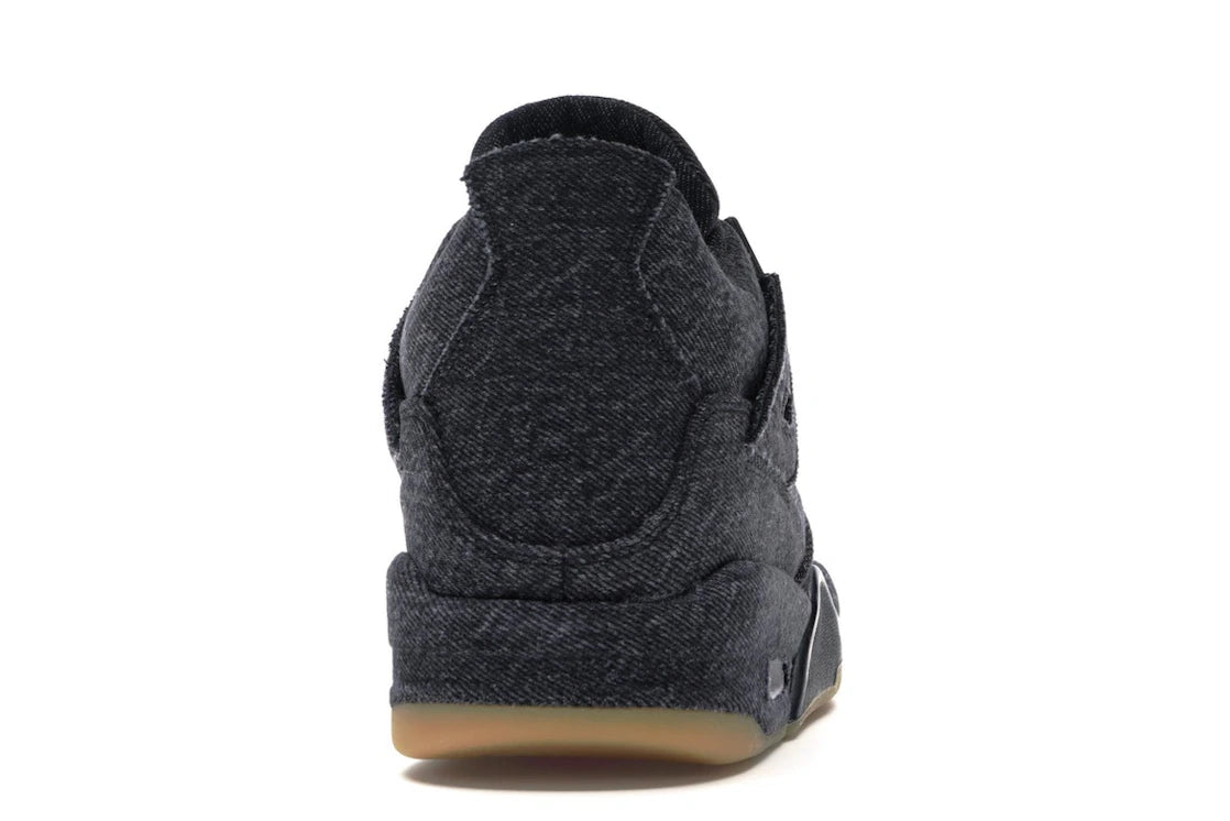 Jordan 4 Retro Levi's Schwarz (GS) (Etikett leer)
