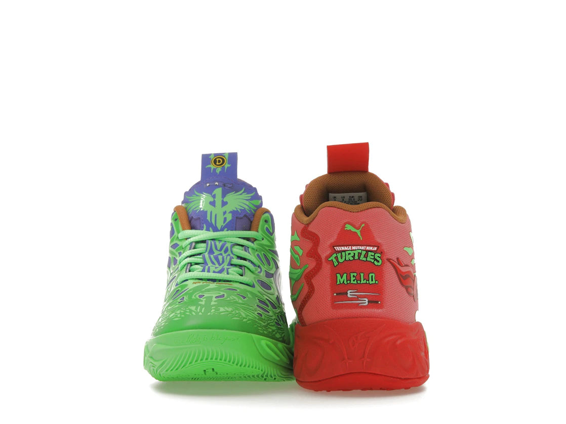 Puma LaMelo Ball MB.04 Teenage Mutant Ninja Turtles Raphael and Donatello (GS)