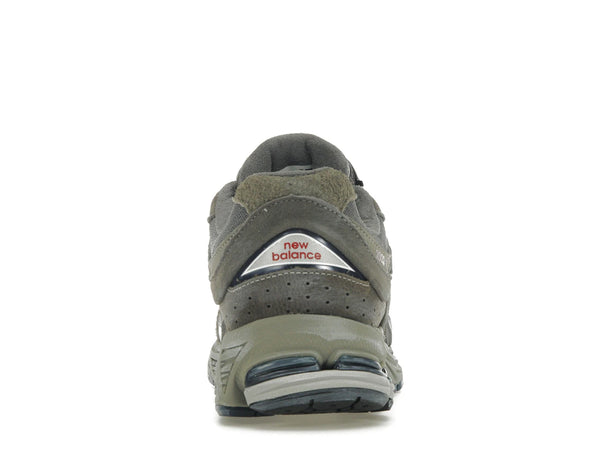 New Balance 2002R Grey Brown Pouch