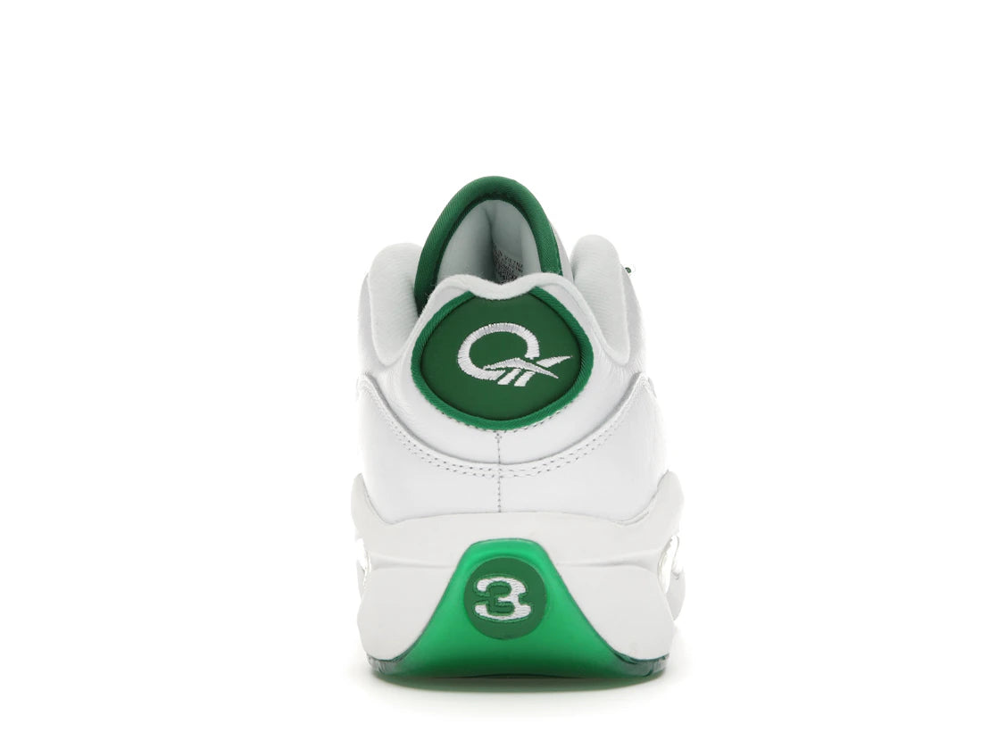 Reebok Question Low Green Toe