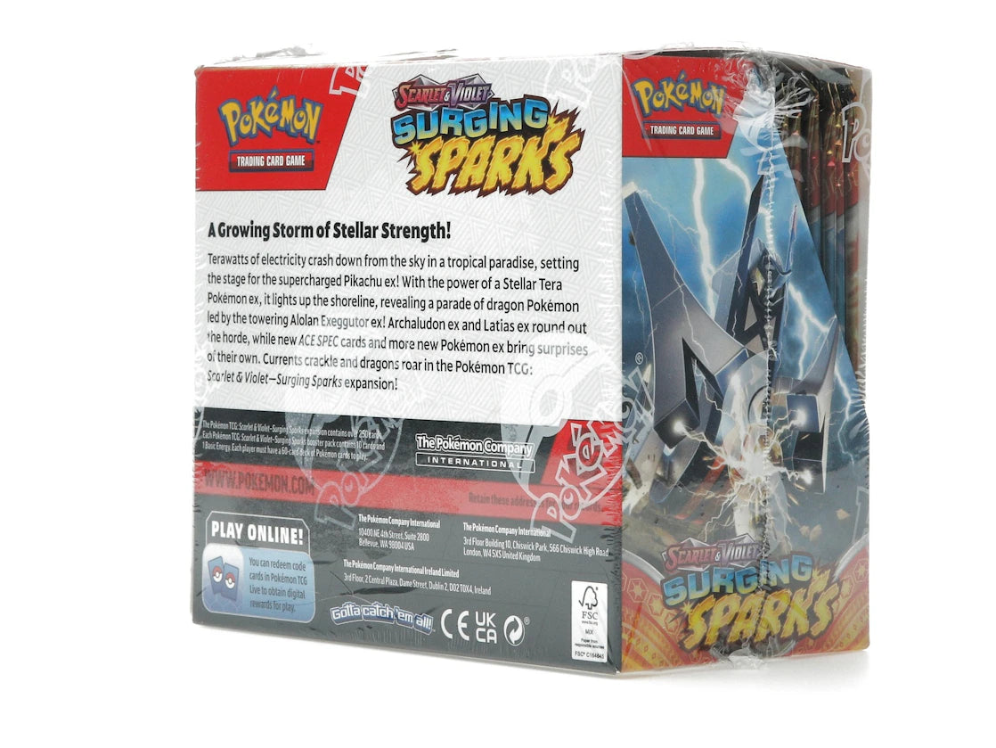 Pokémon Scarlet & Violet Surging Sparks Booster Display Box