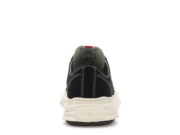 Maison Mihara Yasuhiro Hank Vintage Sole Canvas Low Schwarz